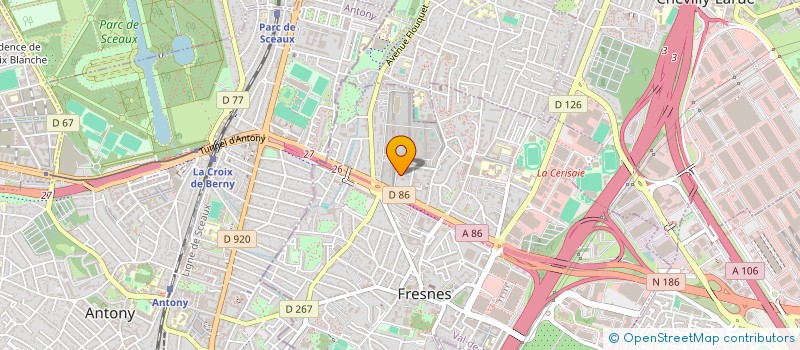 localisation de l'entreprise M?NRISE S.A.S  FRESNES