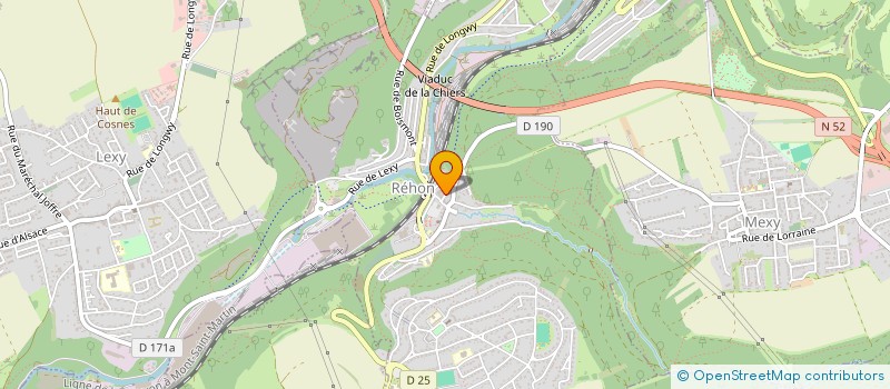 localisation de l'entreprise M.O  REHON