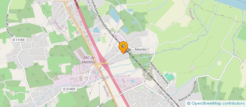 localisation de l'entreprise M.O.A TAXI  CADAUJAC