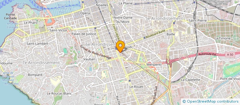 localisation de l'entreprise M O CAFE  MARSEILLE