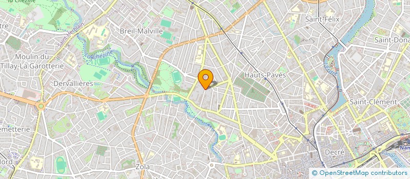 localisation de l'entreprise M&O CONSEIL à NANTES