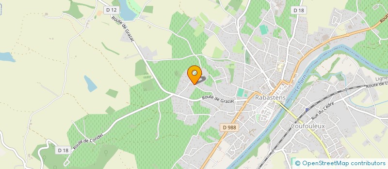 localisation de l'entreprise M.O.E. CONCEPT à RABASTENS