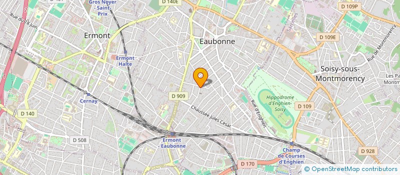 localisation de l'entreprise M.O.G. à EAUBONNE