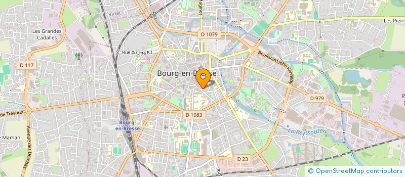 localisation de l'entreprise M.O.I à BOURG-EN-BRESSE