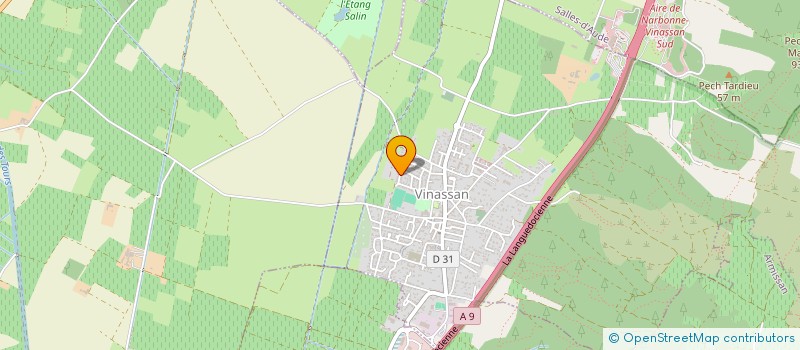 localisation de l'entreprise M&O INVEST 2  VINASSAN