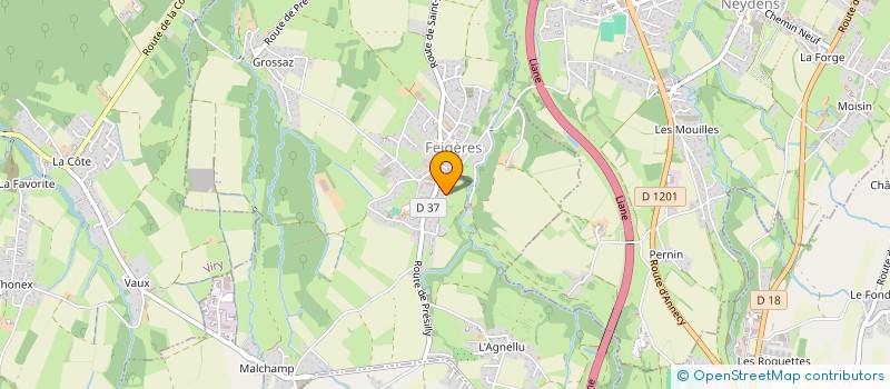 localisation de l'entreprise M/O MARTINEAU OLIVIER  FEIGERES