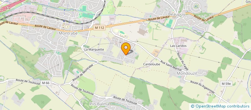 localisation de l'entreprise M.O.P. à TOULOUSE