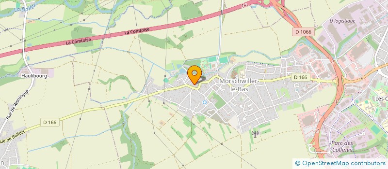 localisation de l'entreprise M.O.P.S. à MORSCHWILLER-LE-BAS