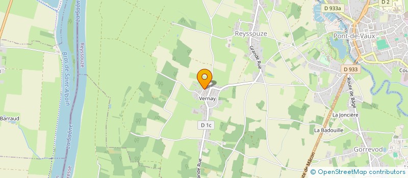 localisation de l'entreprise M.O.P.S.  REYSSOUZE