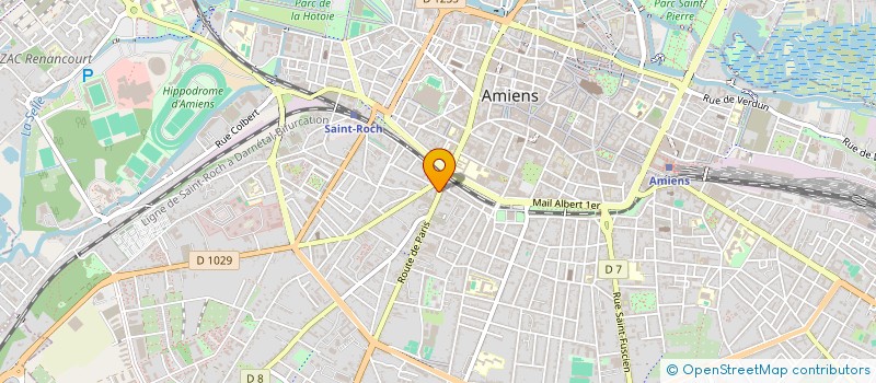 localisation de l'entreprise M.O. SPEED SERVICES à AMIENS