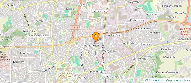 localisation de l'entreprise M'ONCOLLECTIF - COLLECTIF DE PATIENTS DU CANCER ET D'AIDANTS à BREST