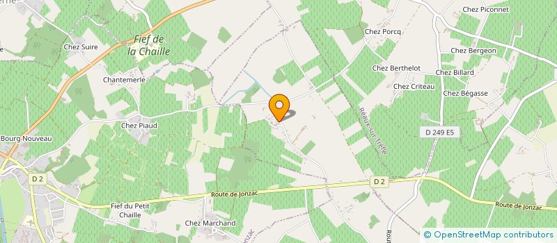 localisation de l'entreprise M'OUVRIR AU MONDE à CHAMPAGNAC