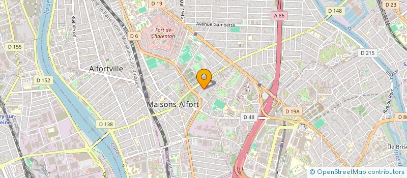localisation de l'entreprise M.P. à MAISONS-ALFORT