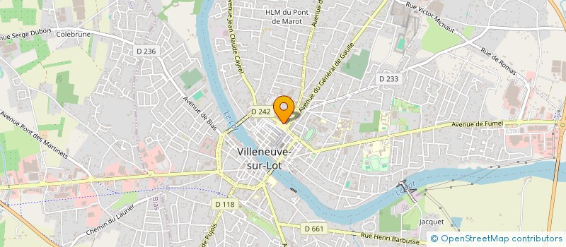 localisation de l'entreprise M P  47  VILLENEUVE-SUR-LOT