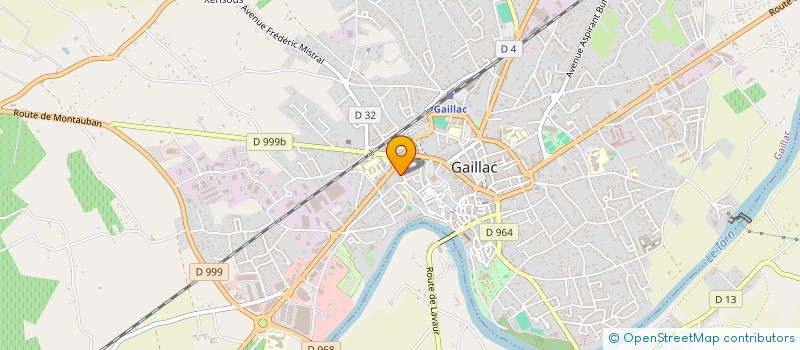 localisation de l'entreprise M.P à GAILLAC