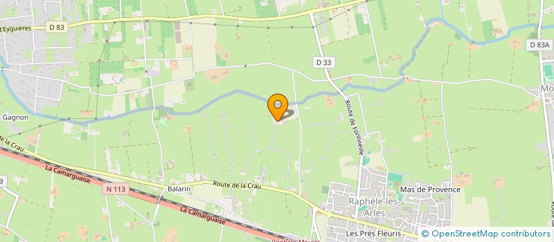 localisation de l'entreprise M & P  ARLES