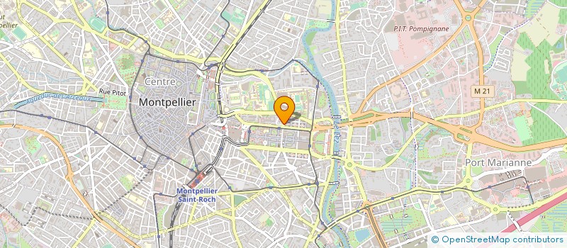 localisation de l'entreprise M.P.A. à MONTPELLIER