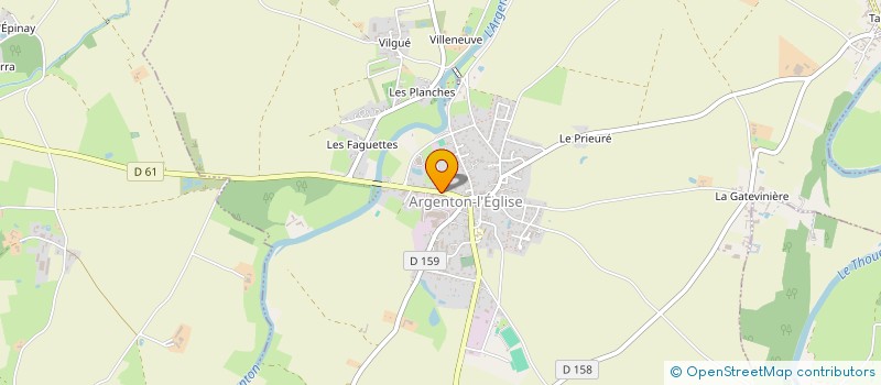 localisation de l'entreprise M.P.A  LORETZ-D'ARGENTON