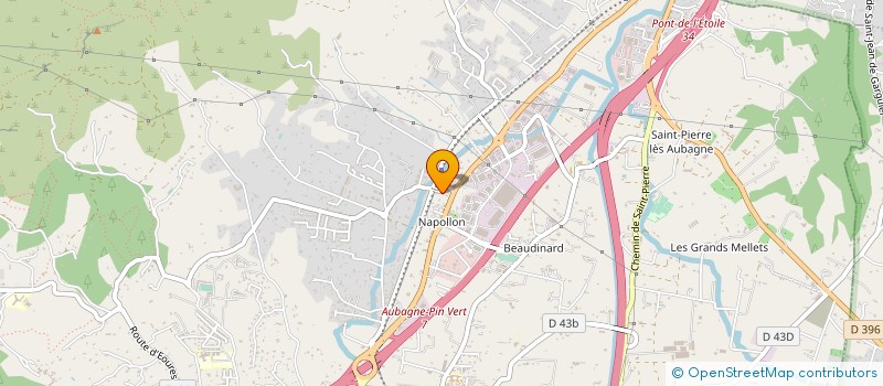 localisation de l'entreprise M P A AUTOMOBILE  AUBAGNE