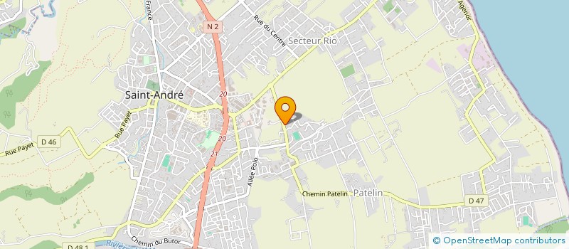 localisation de l'entreprise M.P.A.C.T à SAINT-ANDRE