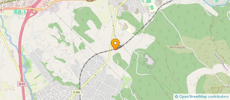 localisation de l'entreprise M P A CONSTRUCTION  AIX-EN-PROVENCE