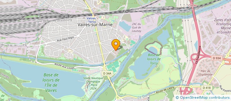 localisation de l'entreprise M.P.A.D.D MBIDAMBANI POWER ASSOCIATION DEVELOPPEMENT DURABLE  VAIRES-SUR-MARNE