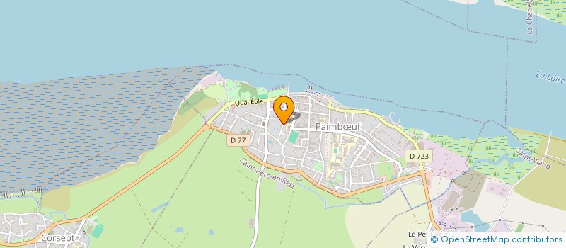 localisation de l'entreprise M & P BEL AIR  PAIMBUF