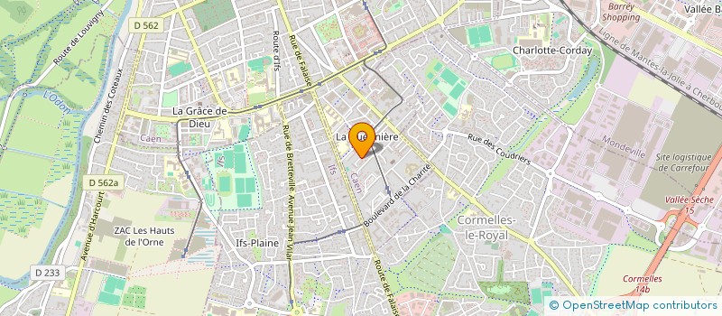 localisation de l'entreprise M.P.C  SAINT-MARTIN-AUX-CHARTRAINS