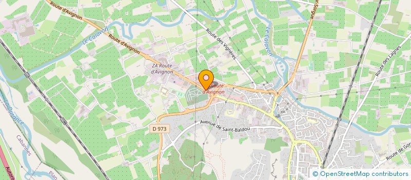 localisation de l'entreprise M P DISTRIBUTION à CAVAILLON