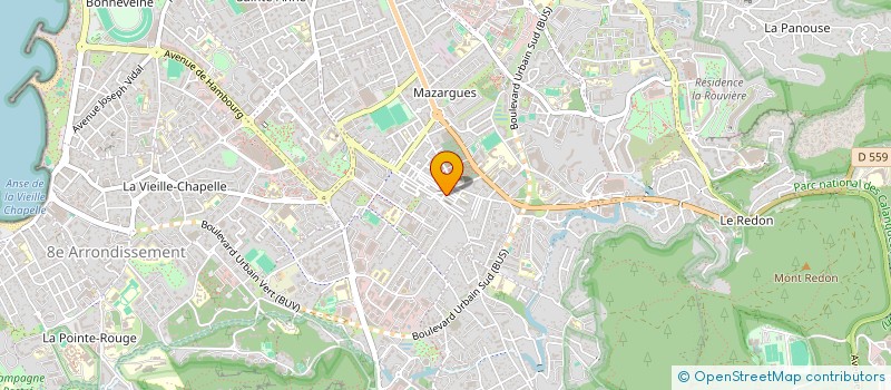 localisation de l'entreprise M.P. DISTRIBUTION à MARSEILLE