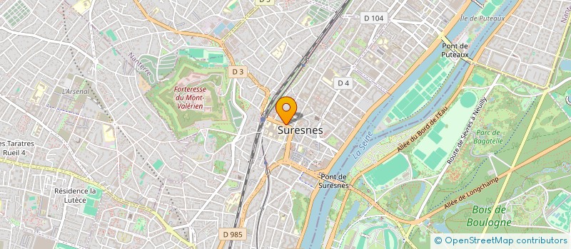 localisation de l'entreprise M.P.E MANAGEMENT ET PROGRES ECONOMIQUE à SURESNES