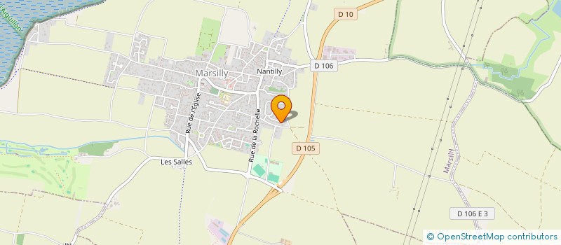 localisation de l'entreprise M.P. ELAGAGE  MARSILLY