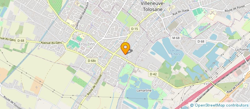 localisation de l'entreprise M.P.G.O. à FROUZINS