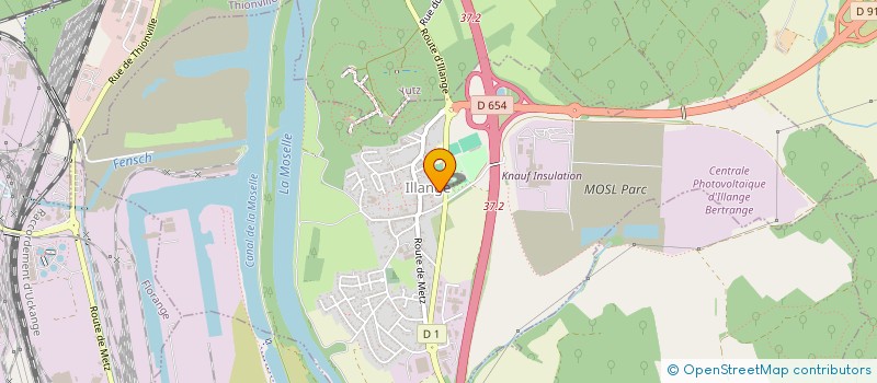 localisation de l'entreprise M.P.H.  ILLANGE