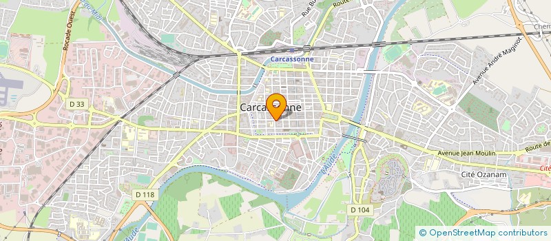 localisation de l'entreprise M.P.I à CARCASSONNE