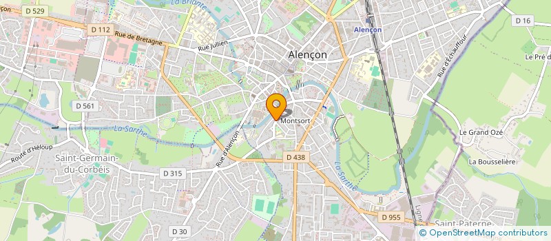 localisation de l'entreprise M.P.I MON PROJET IMMOBILIER à ALENCON