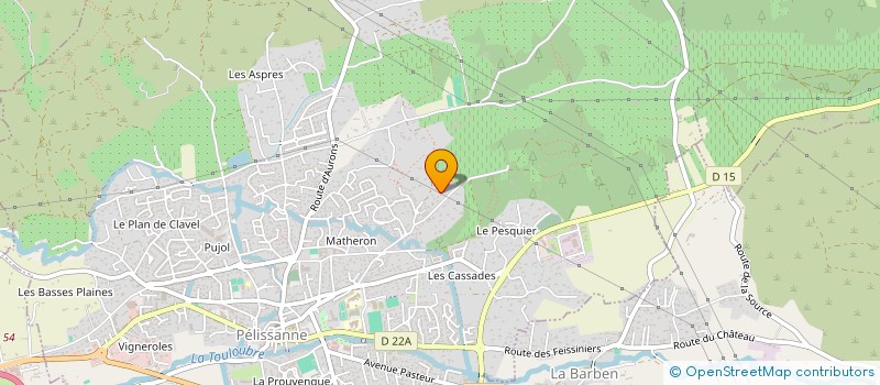 localisation de l'entreprise M & P IMMOBILIER  AIX-EN-PROVENCE