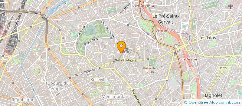 localisation de l'entreprise M.P.L.  PARIS