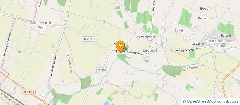 localisation de l'entreprise M-P-L  LAGUPIE