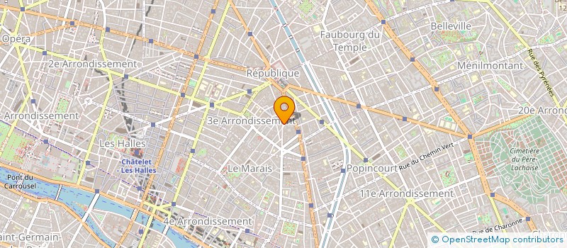 localisation de l'entreprise M.P.M.W  PARIS