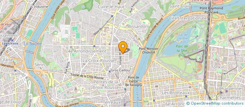 localisation de l'entreprise M.P. MECA à LYON