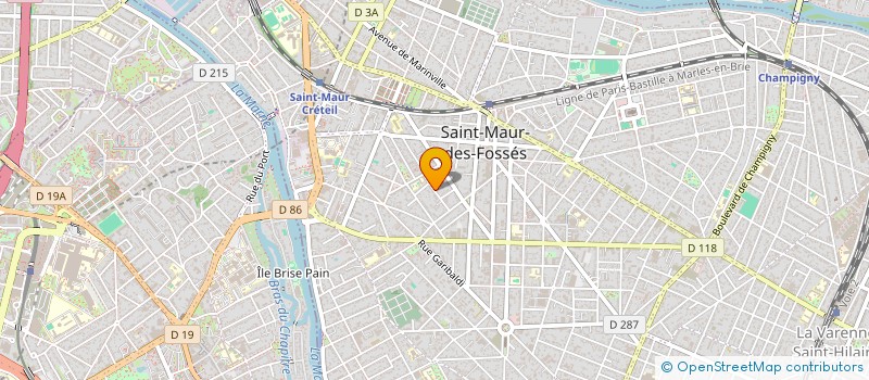 localisation de l'entreprise M P N APPLICATIONS à SAINT-MAUR-DES-FOSSES