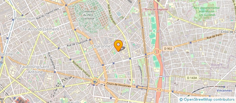 localisation de l'entreprise M.P.N NET  PARIS