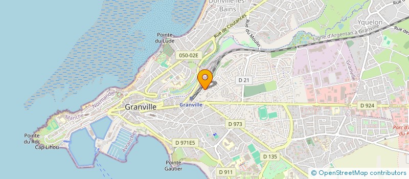 localisation de l'entreprise M.P.P  GRANVILLE
