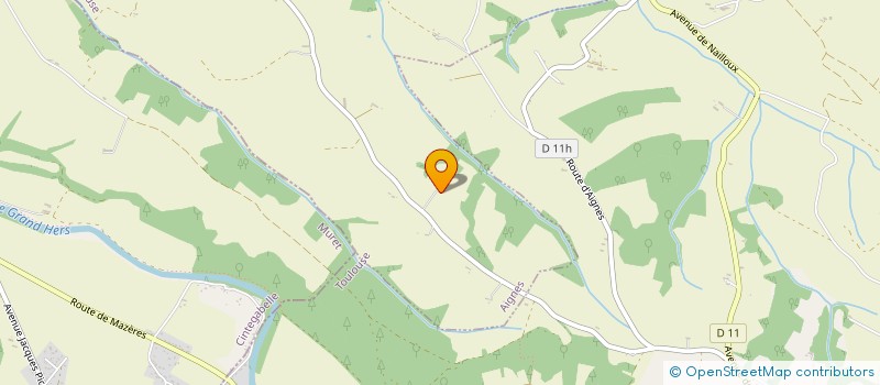 localisation de l'entreprise M.P.P.M  AIGNES