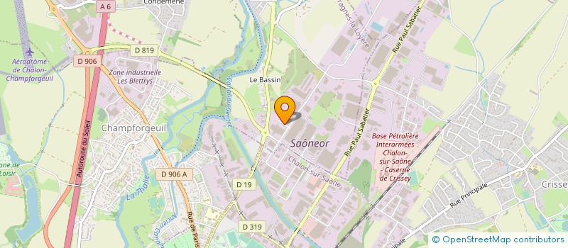 localisation de l'entreprise M.P.S. à FRAGNES-LA LOYERE