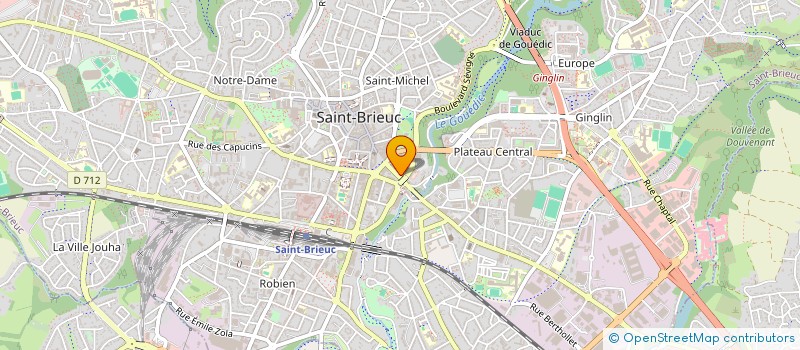 localisation de l'entreprise M.P.S.C. à SAINT-BRIEUC