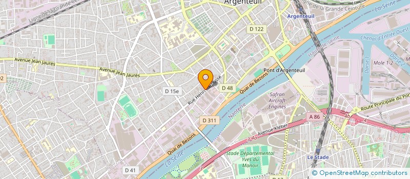 localisation de l'entreprise M.P.S.EURL à ARGENTEUIL