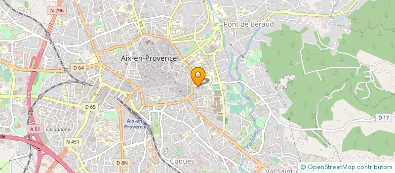 localisation de l'entreprise M.P SUPPLIES SERVS SECURITY SURVEILLANCE à AIX-EN-PROVENCE