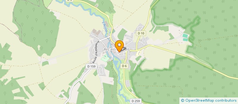 localisation de l'entreprise M.P.Y à ARC-EN-BARROIS